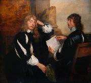 Dyck, Anthony van Thomas Killigrew and William (mk25) Spain oil painting reproduction
